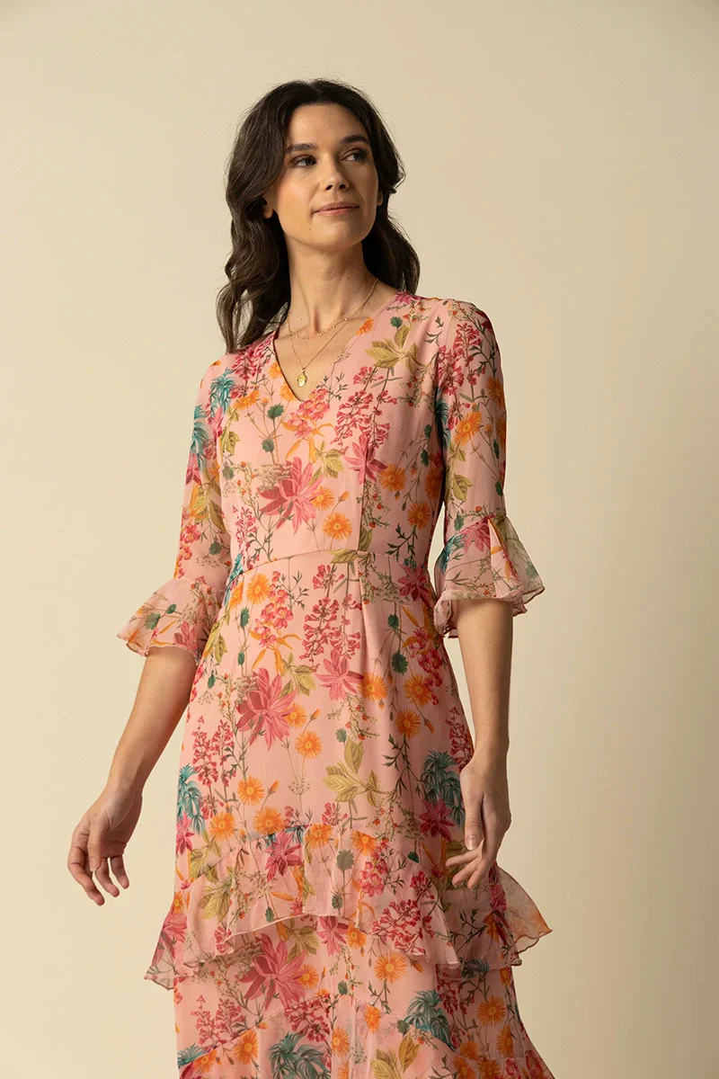 Raishma Studio Pink Alicia Dress - Image 3
