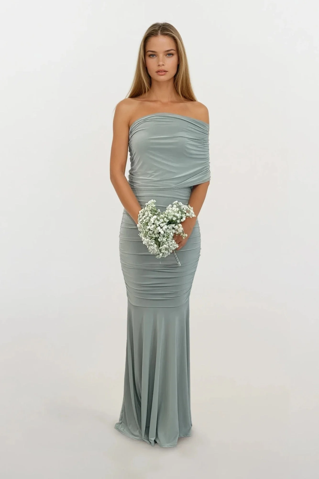 Honor Gold Sage Green Alicia Multiway Bridesmaid Dress - Image 7