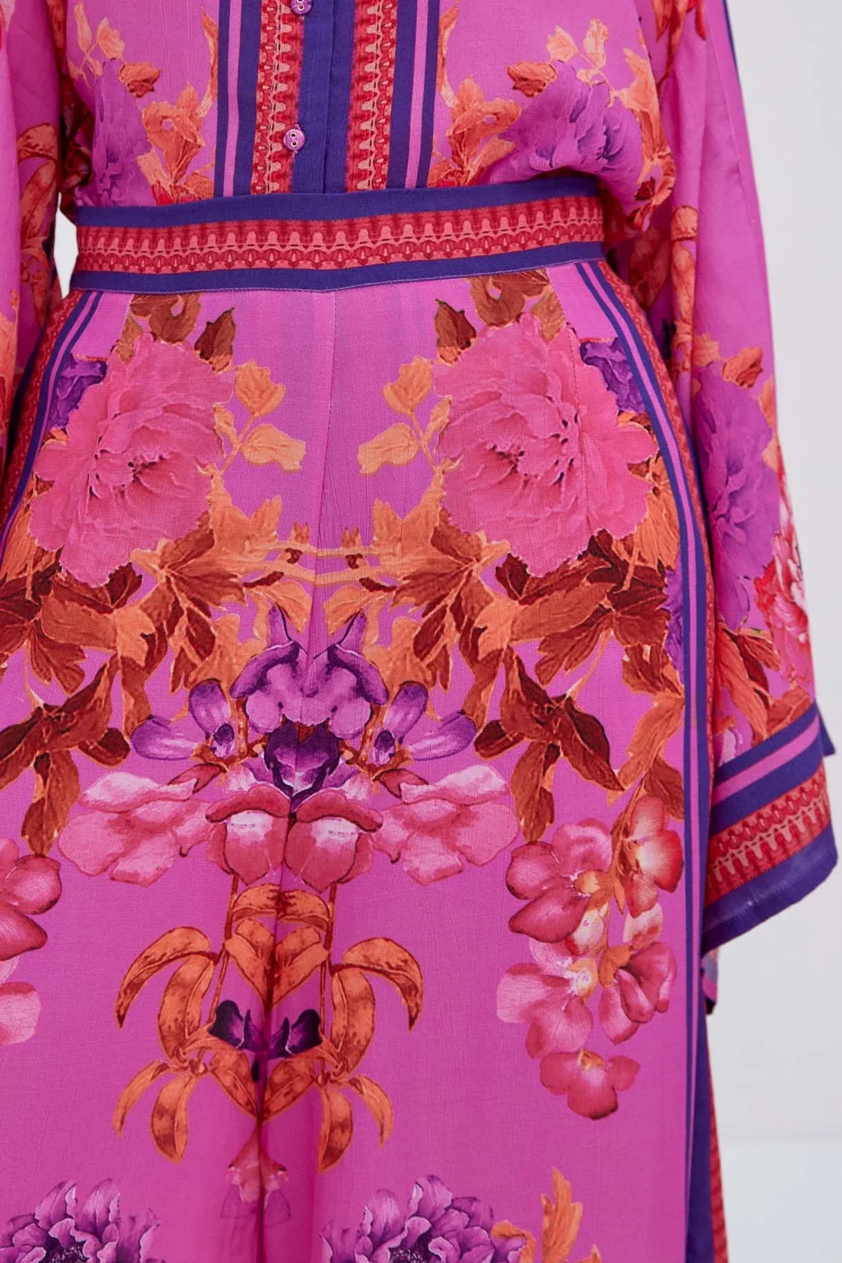 Raishma Studio Pink Alisa Viscose Trousers - Image 2