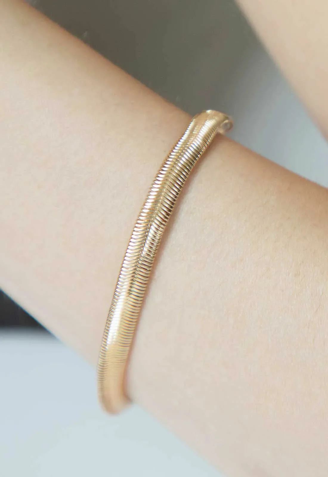 Always Chic Gold Chain Bracelet - Image 2
