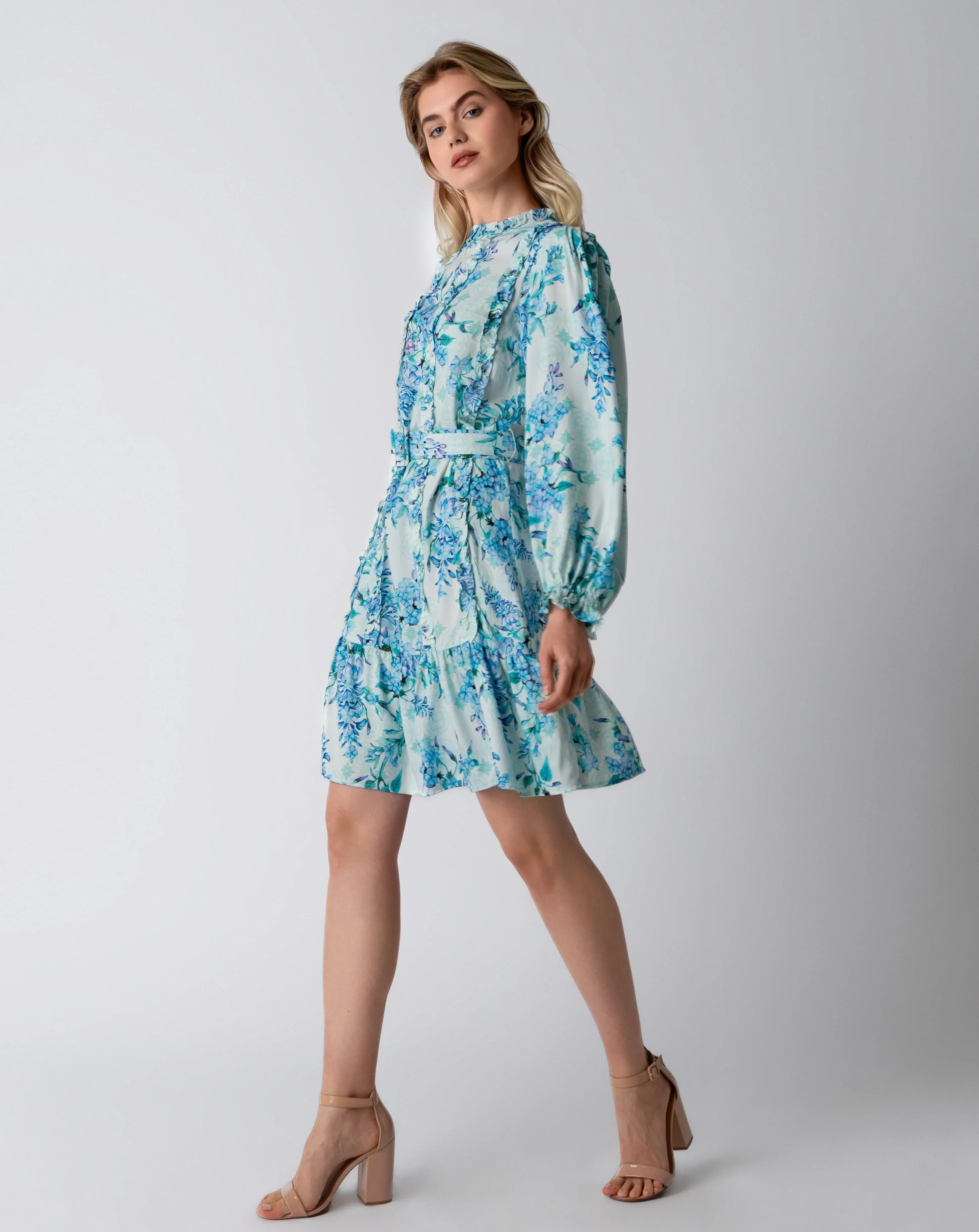Raishma Studio Blue Amanda Dress - Image 3