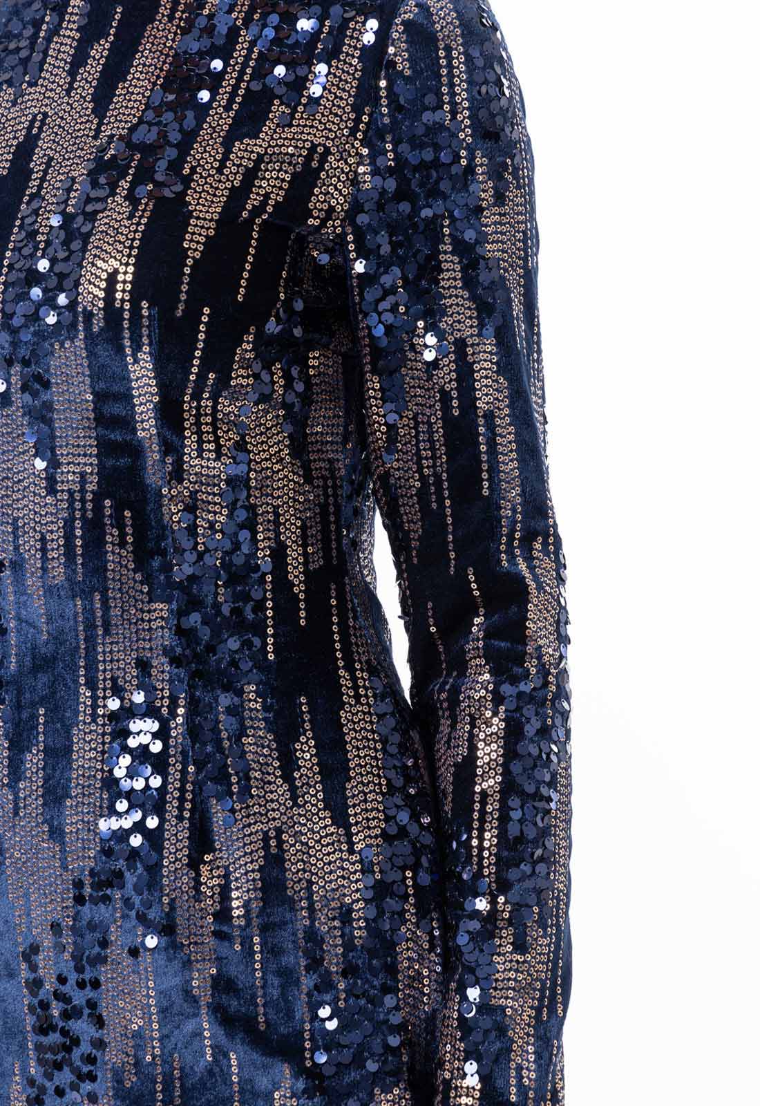 Angeleye Blue Alina Sparkle Party Dress - Image 6