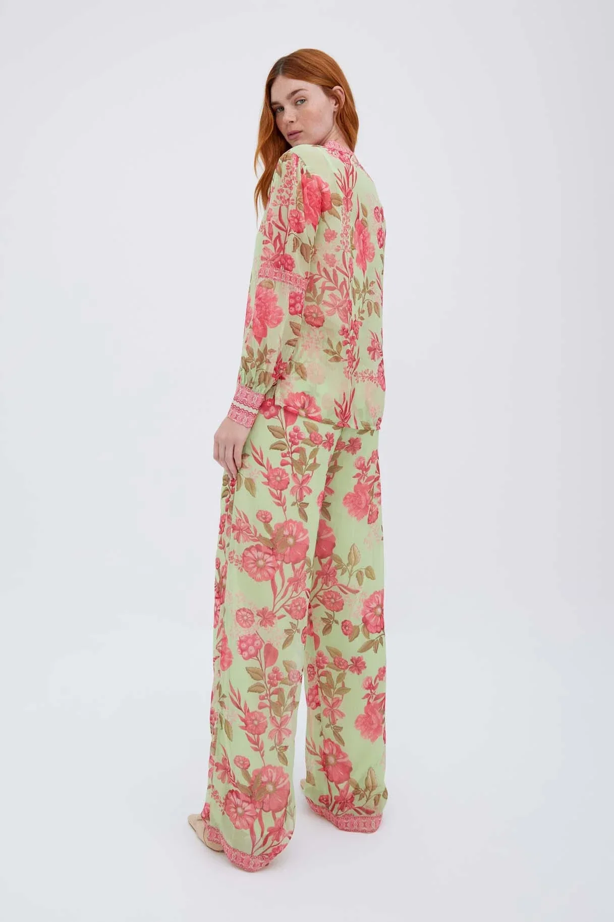 Raishma Studio Green Aspen Shirt - Image 3