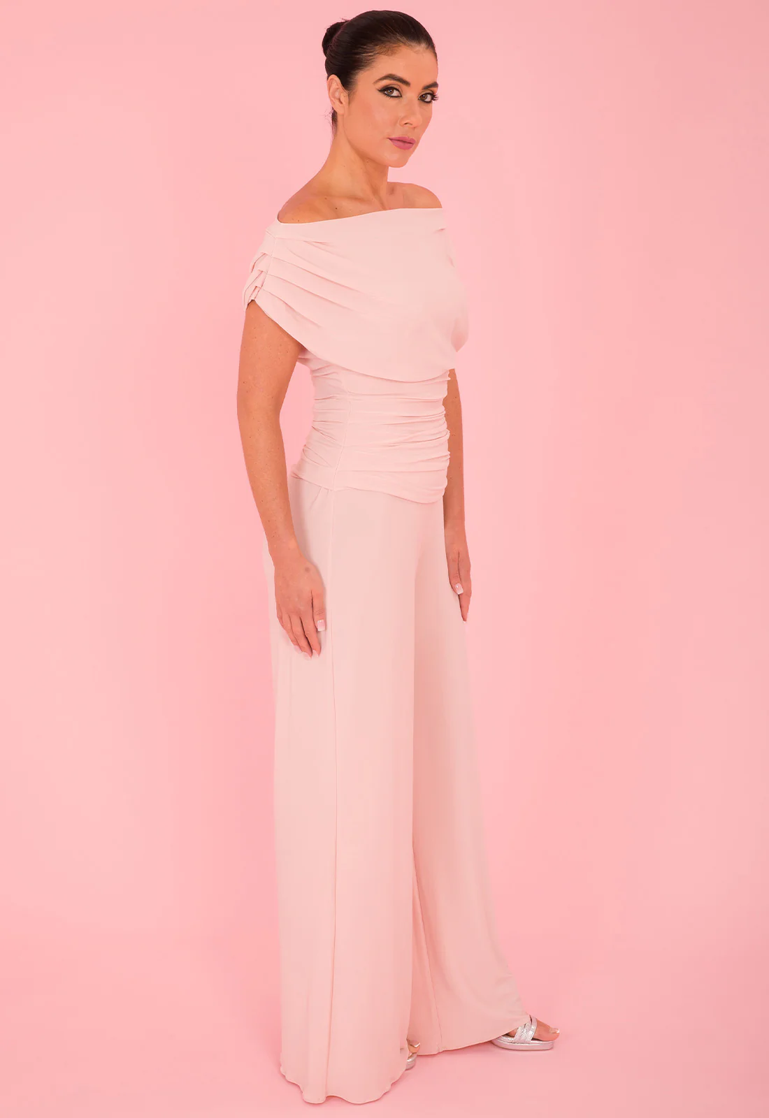 Atom Label Blush Carbon Jumpsuit - Image 2