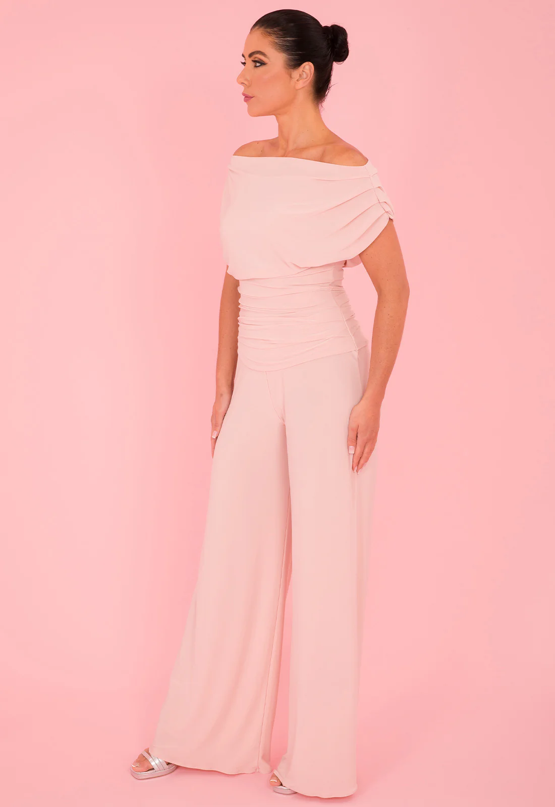 Atom Label Blush Carbon Jumpsuit - Image 3