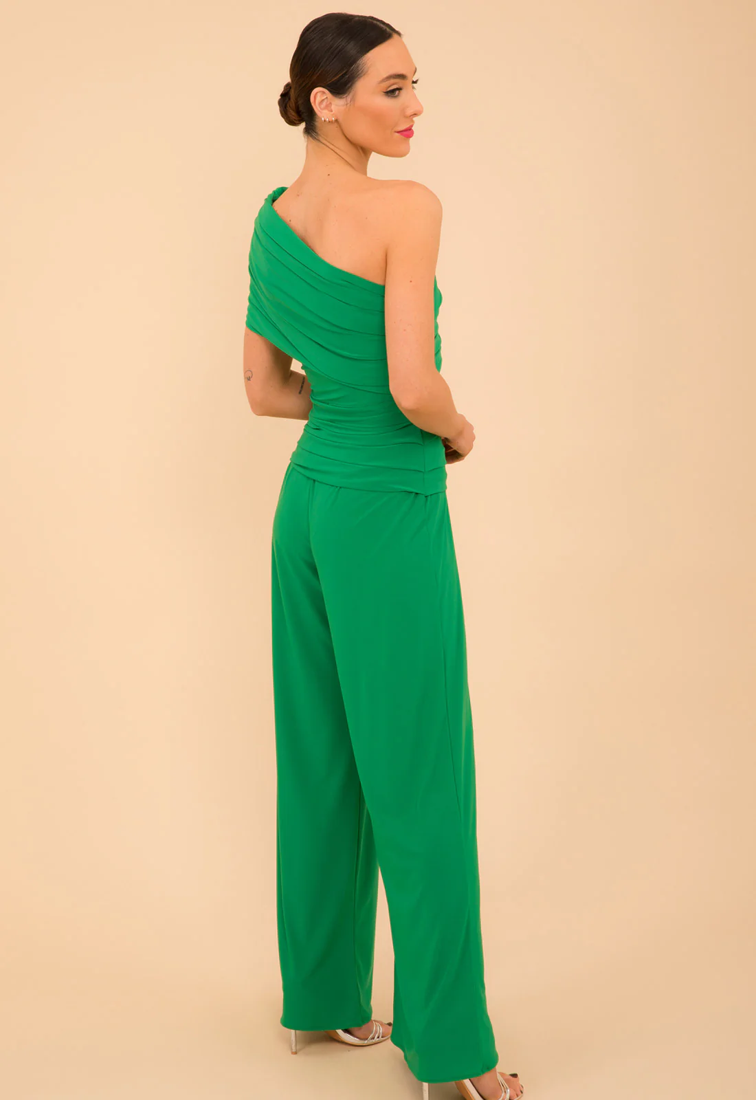 Atom Label Green Rhodium Jumpsuit - Image 4