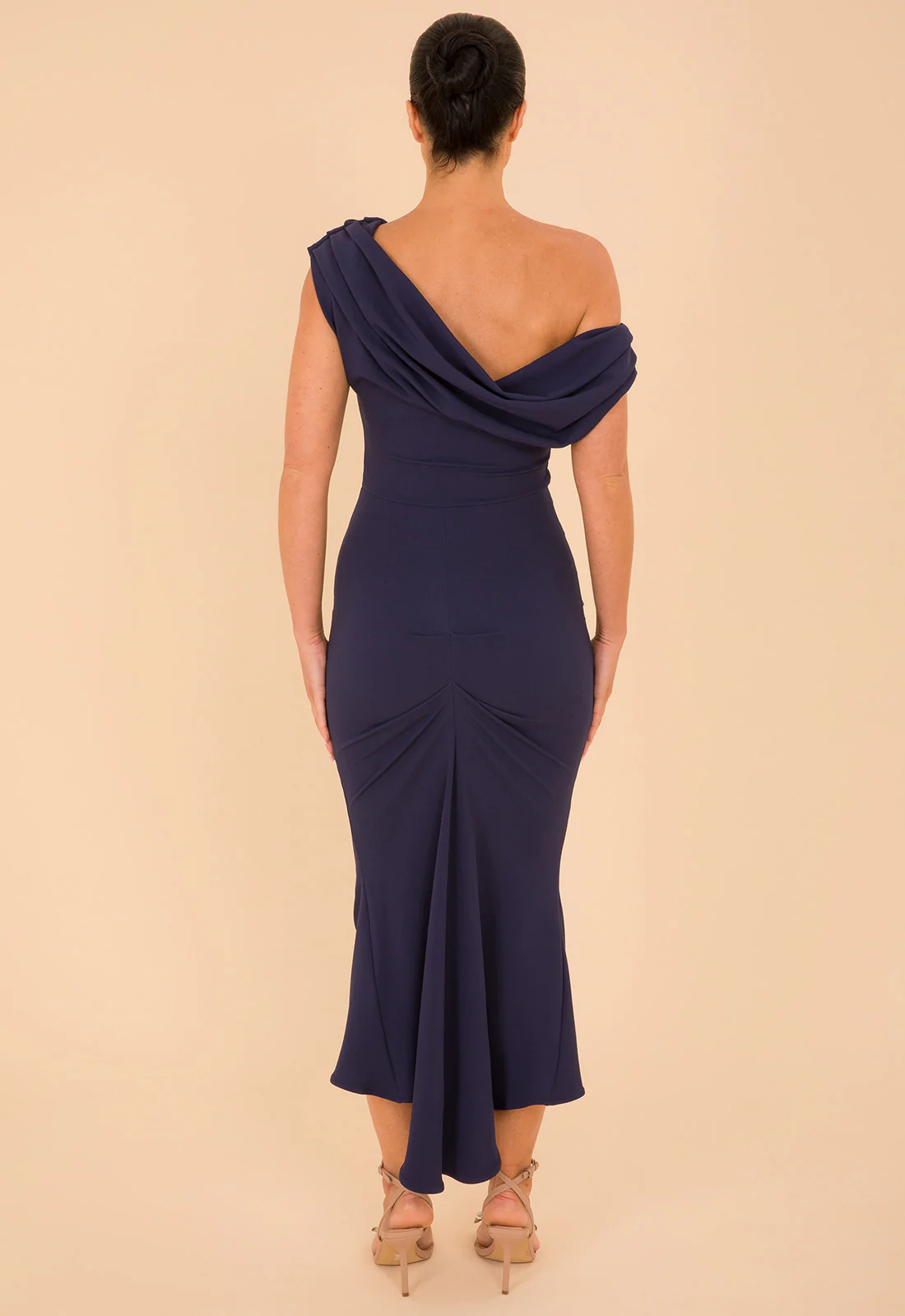Atom Label Navy Mercury Dress - Image 4
