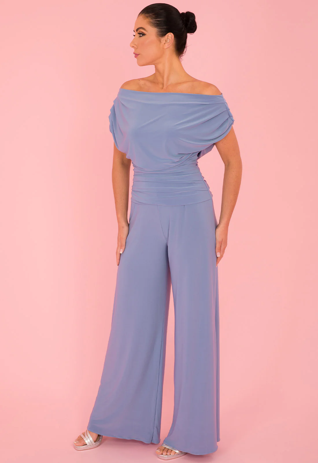 Atom Label Powder Blue Carbon Jumpsuit - Image 4