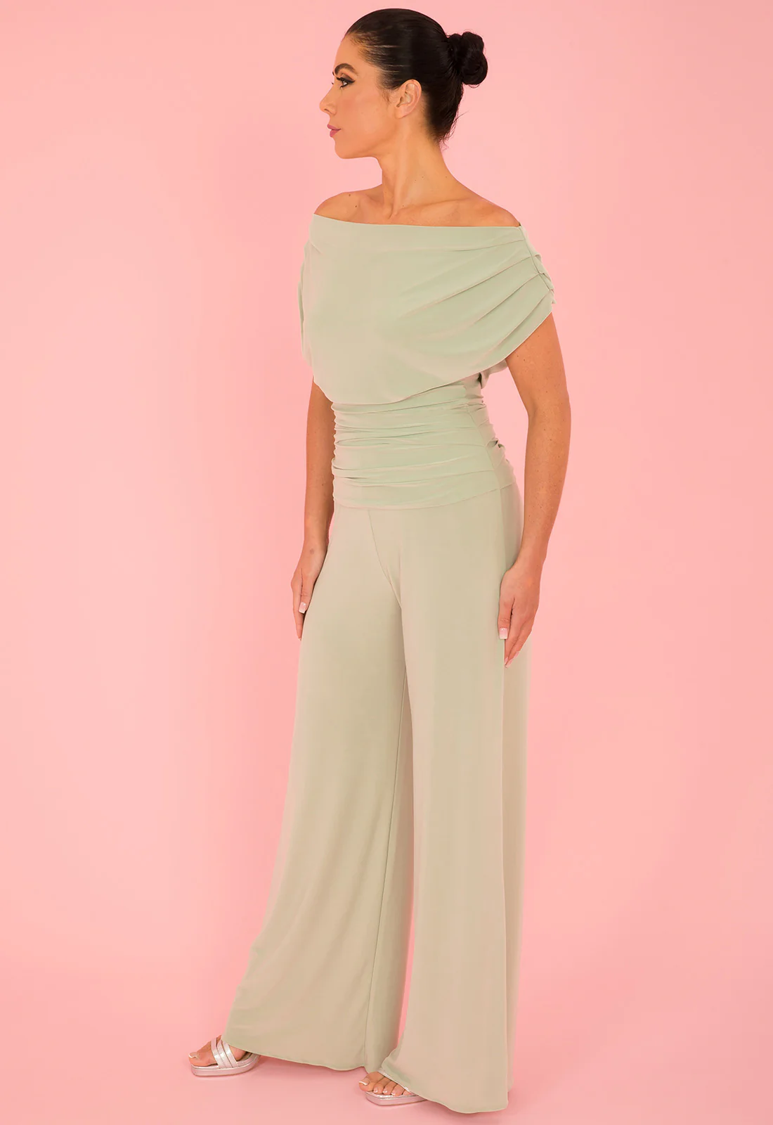 Atom Label Sage Green Carbon Jumpsuit - Image 4