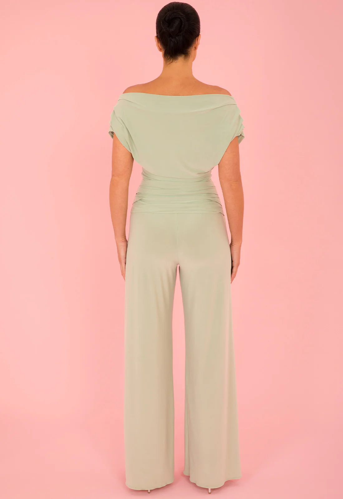Atom Label Sage Green Carbon Jumpsuit - Image 5