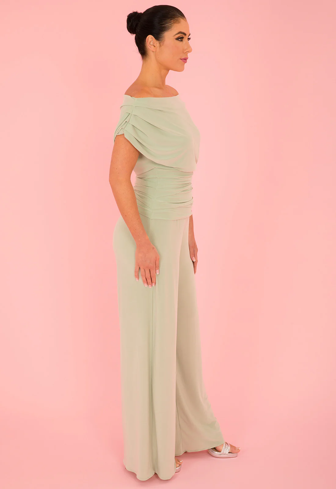 Atom Label Sage Green Carbon Jumpsuit - Image 6