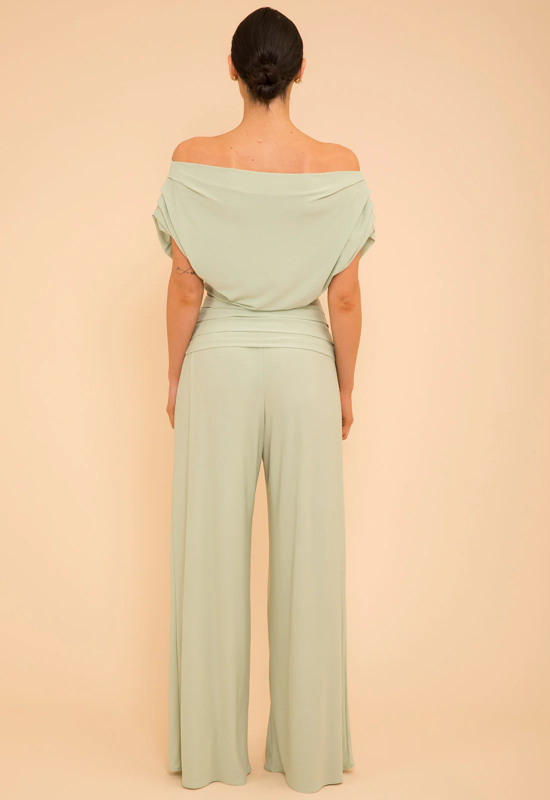 Atom Label Sage Green Carbon Jumpsuit - Image 7