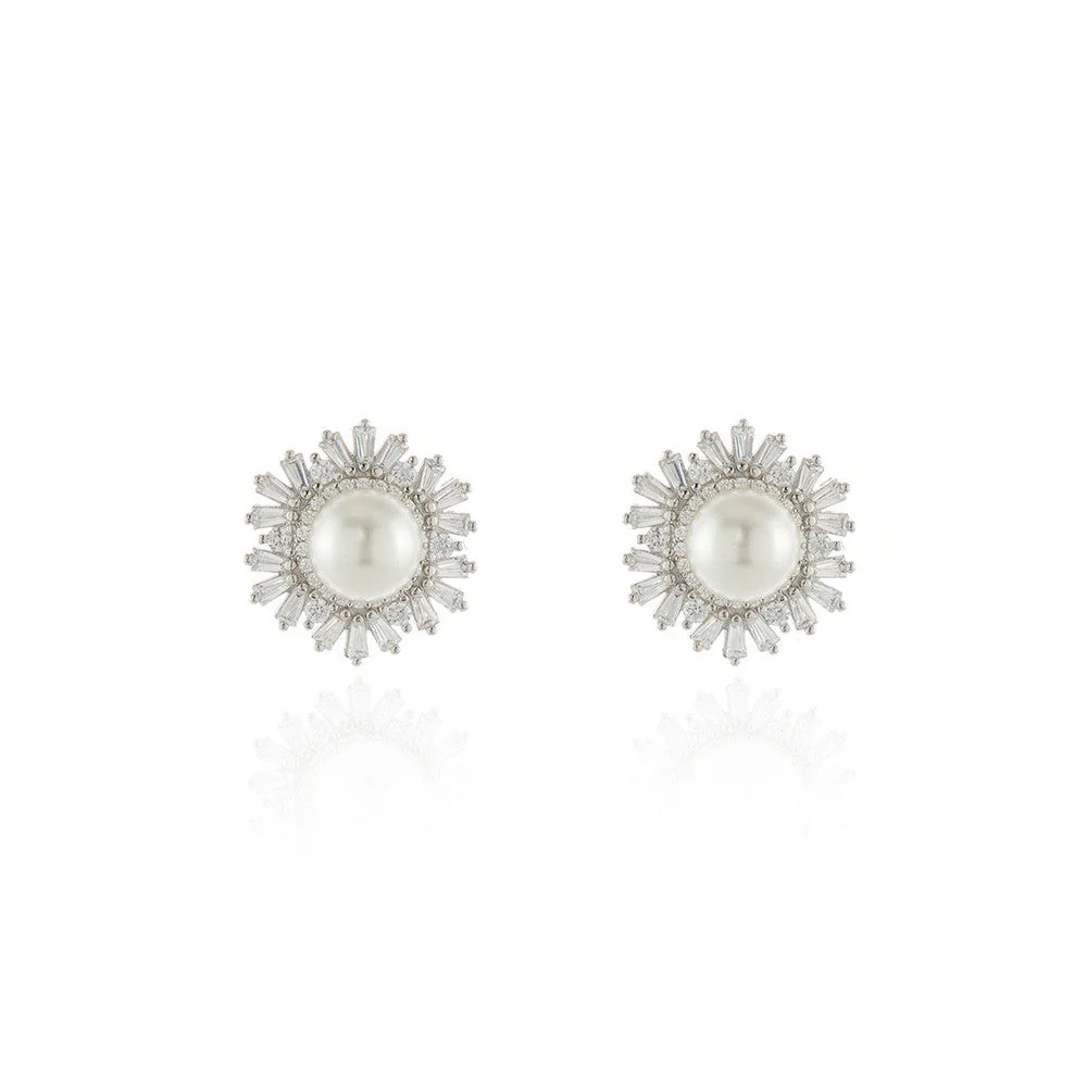 Cachet London Betsy Silver Earrings