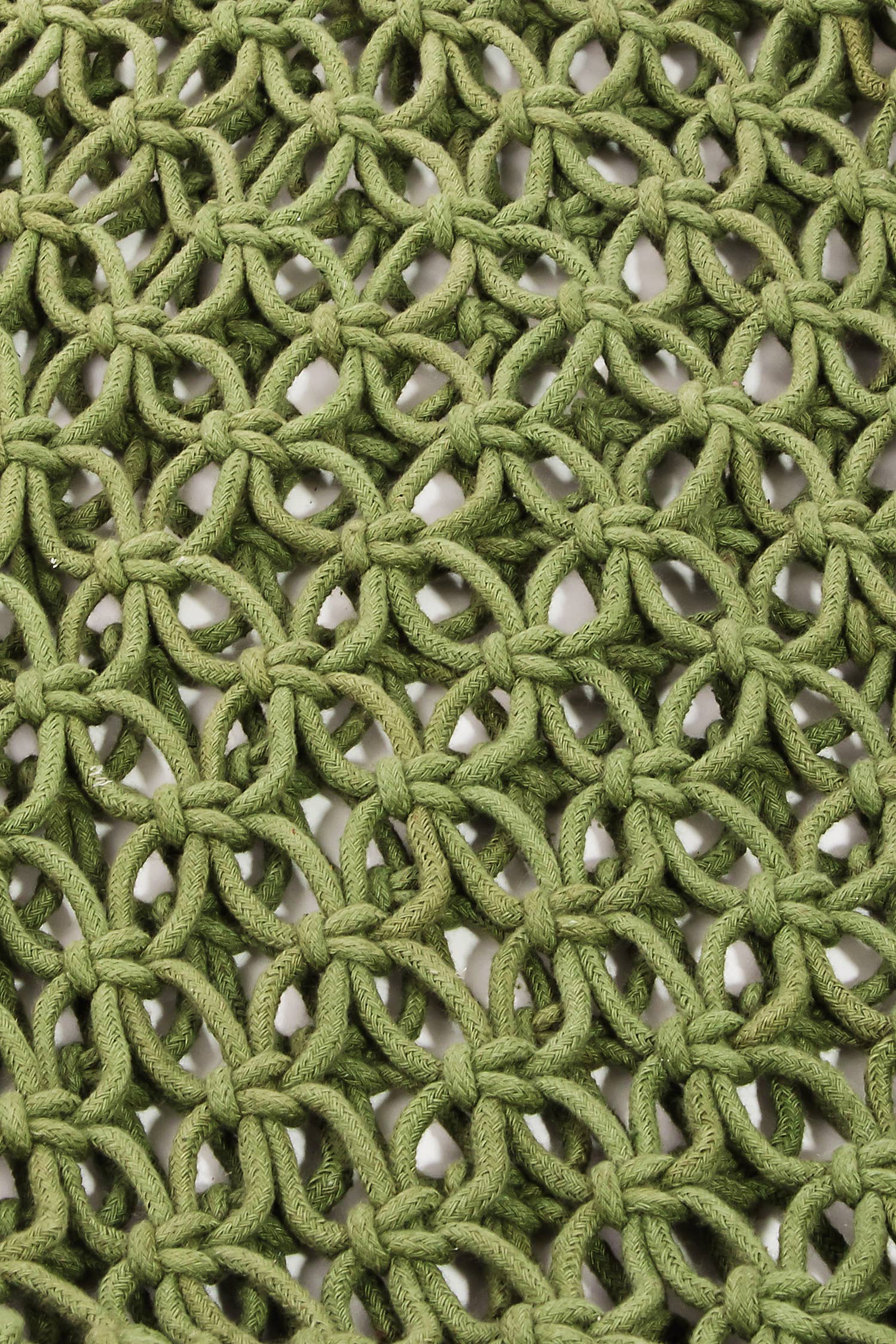 Braided Square Tote Bag: IV - Image 3