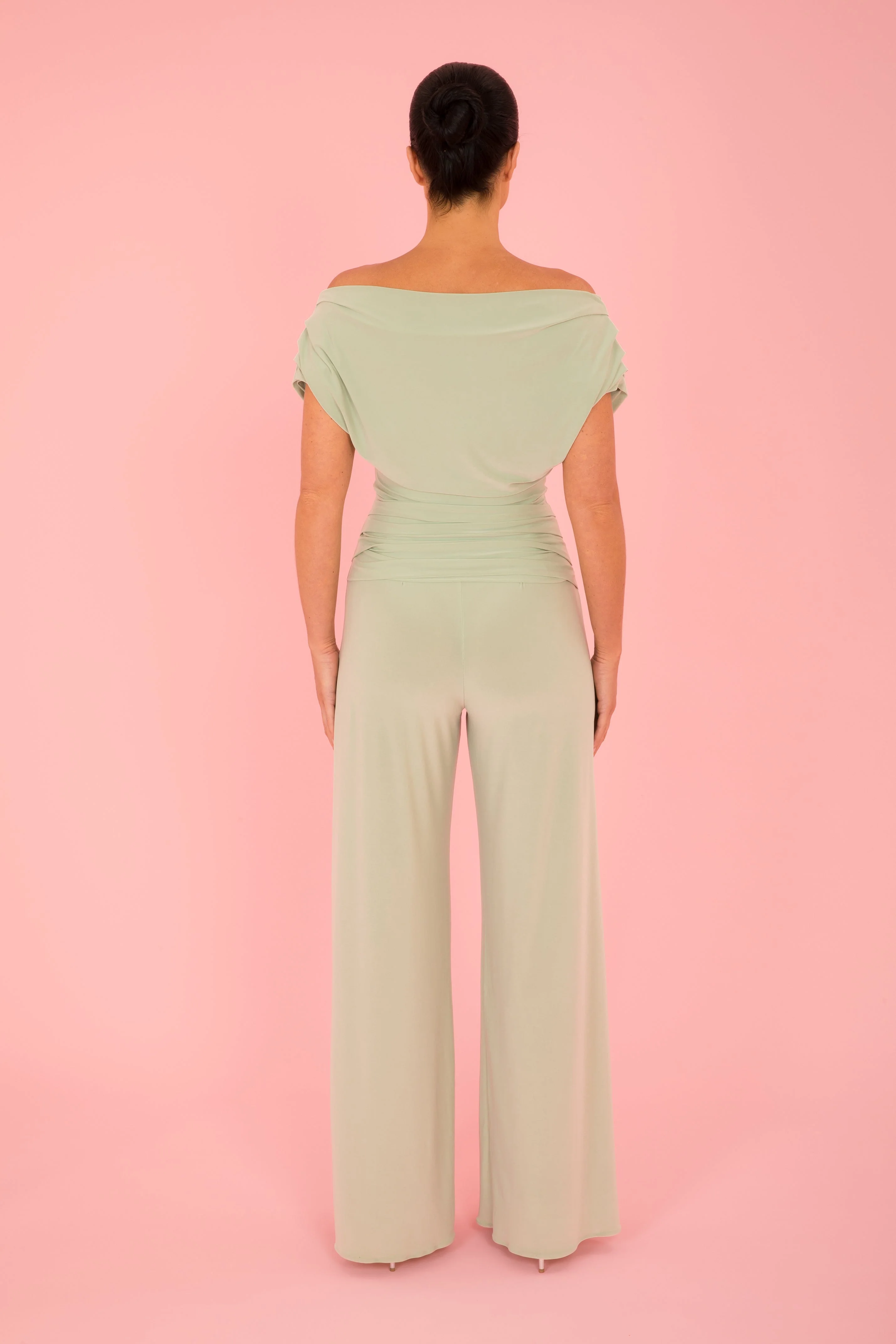 Atom Label Sage Green Carbon Jumpsuit - Image 3