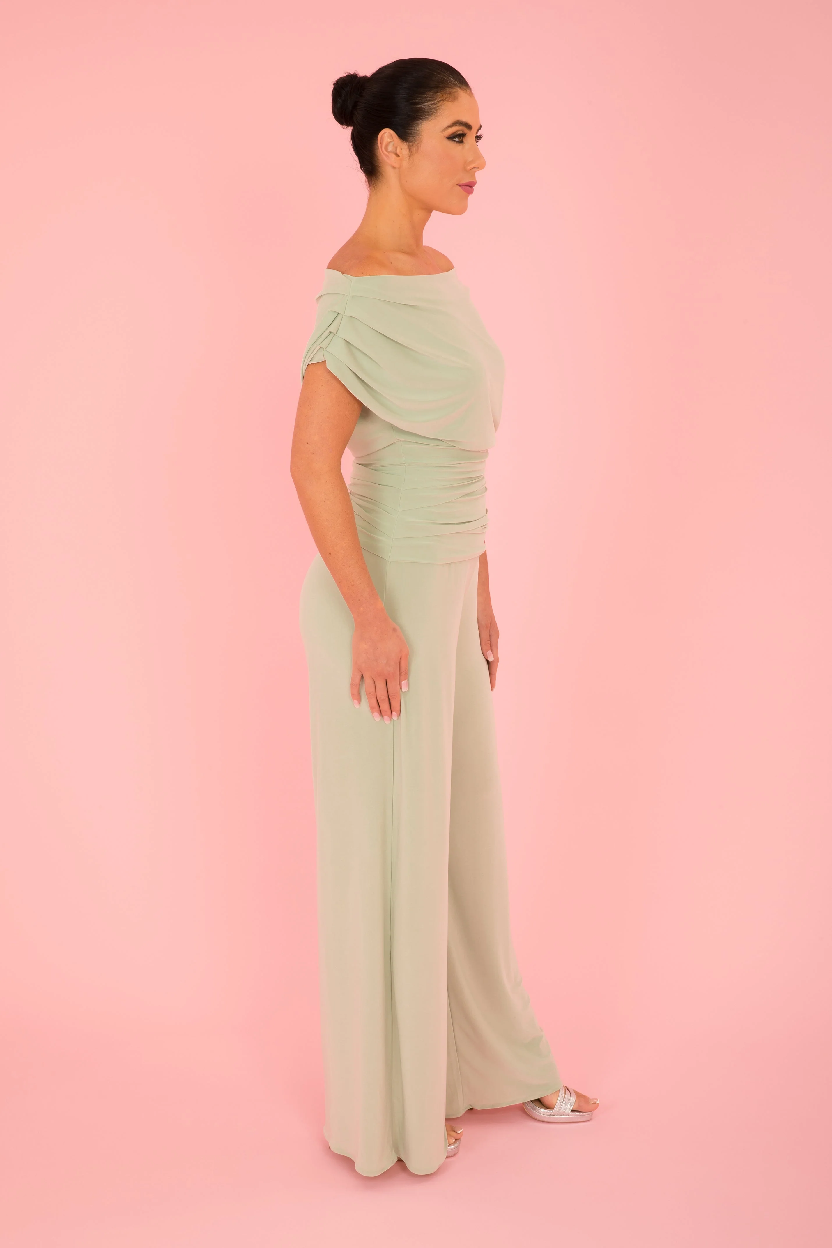 Atom Label Sage Green Carbon Jumpsuit - Image 4
