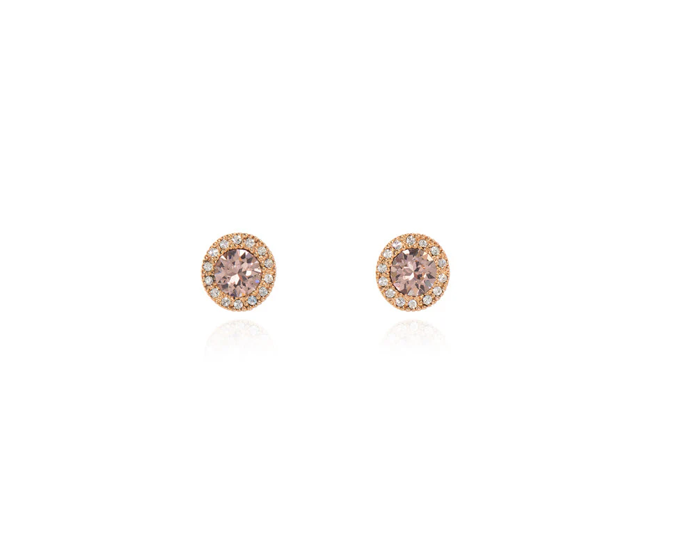 Cachet London Chikle Vintage Rose Gold Earrings - Image 11