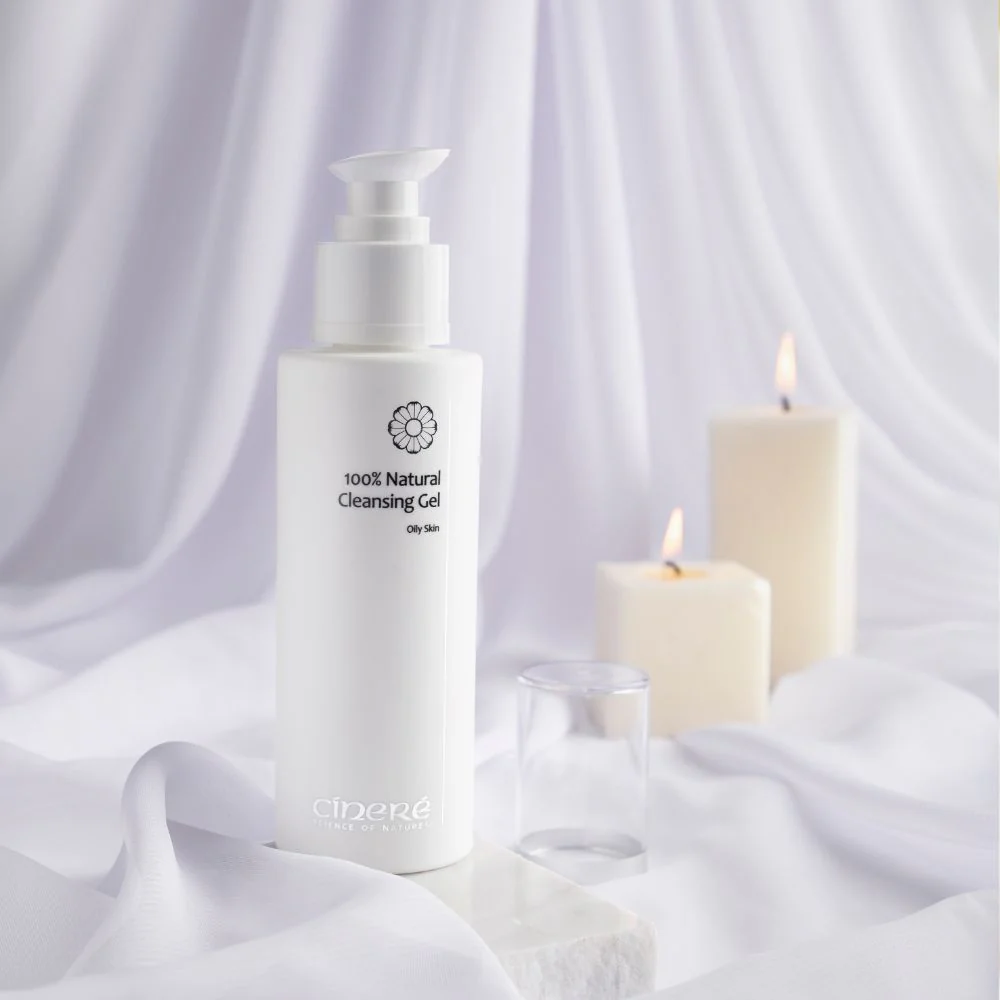 Cinere 100% Natural Cleansing Gel (Oily Skin) 150ml - Image 2