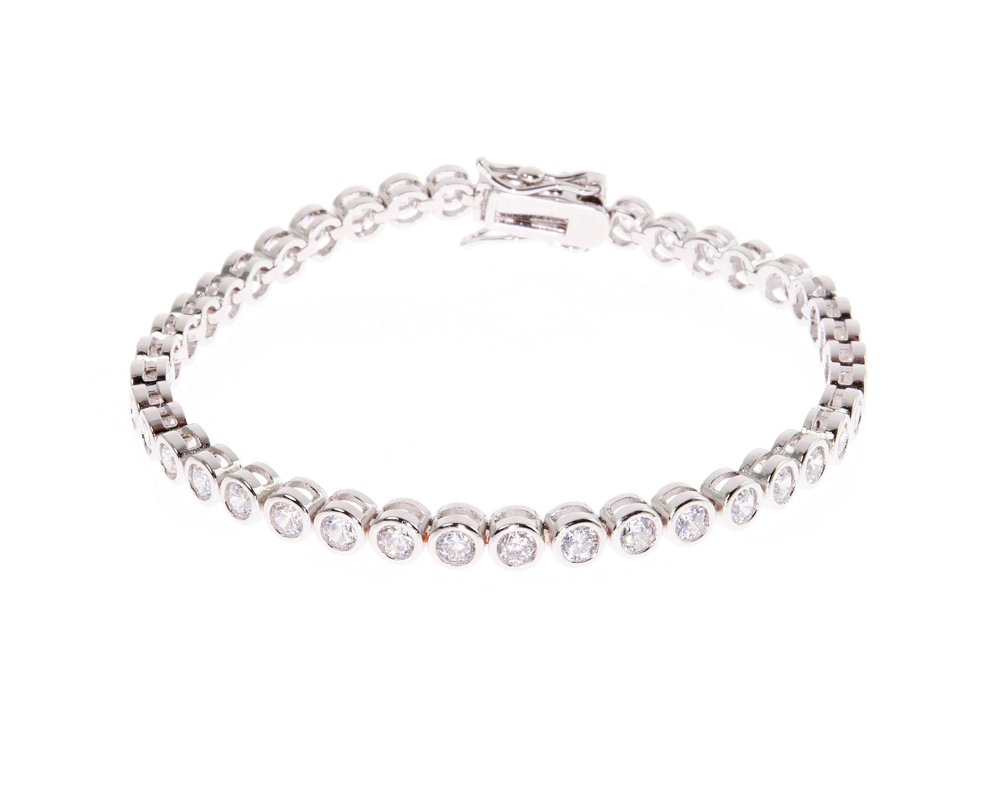 Cachet London Dawn Silver Tennis Bracelet - Image 2