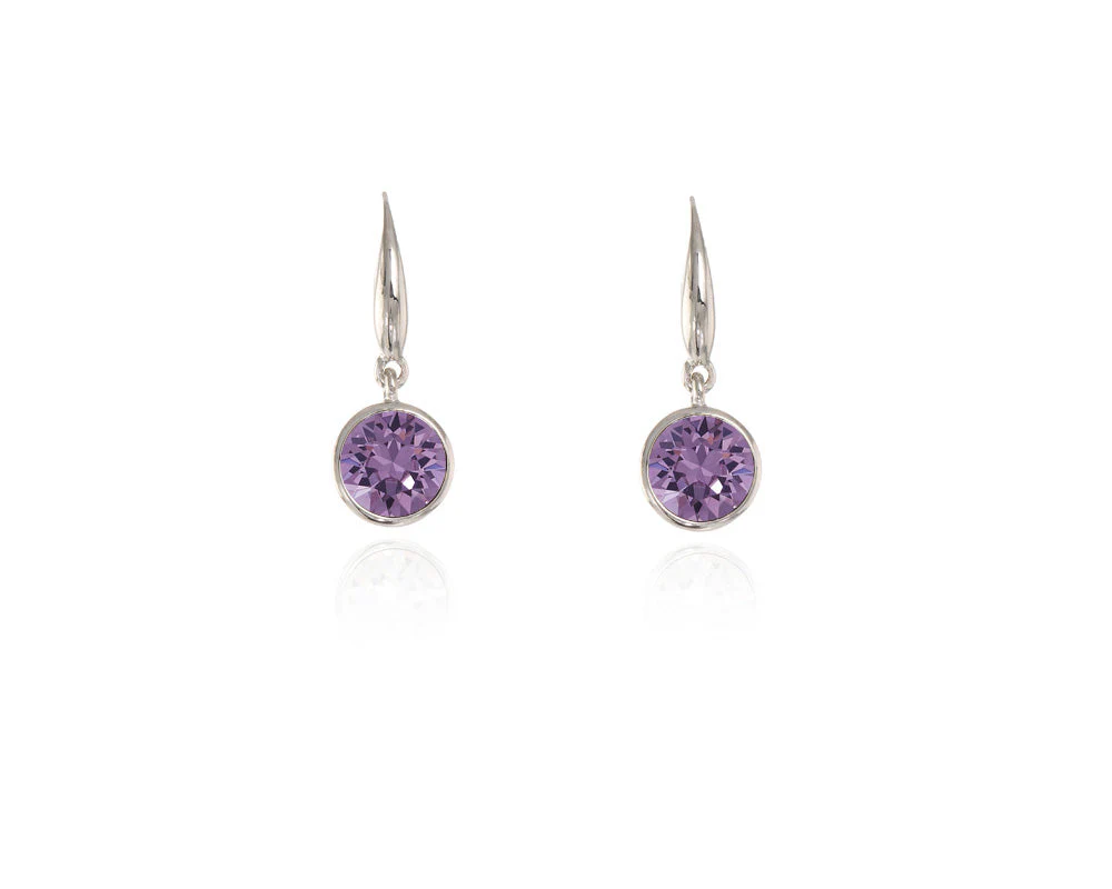 Cachet London Ebba Silver Tanzanite Earrings - Image 11