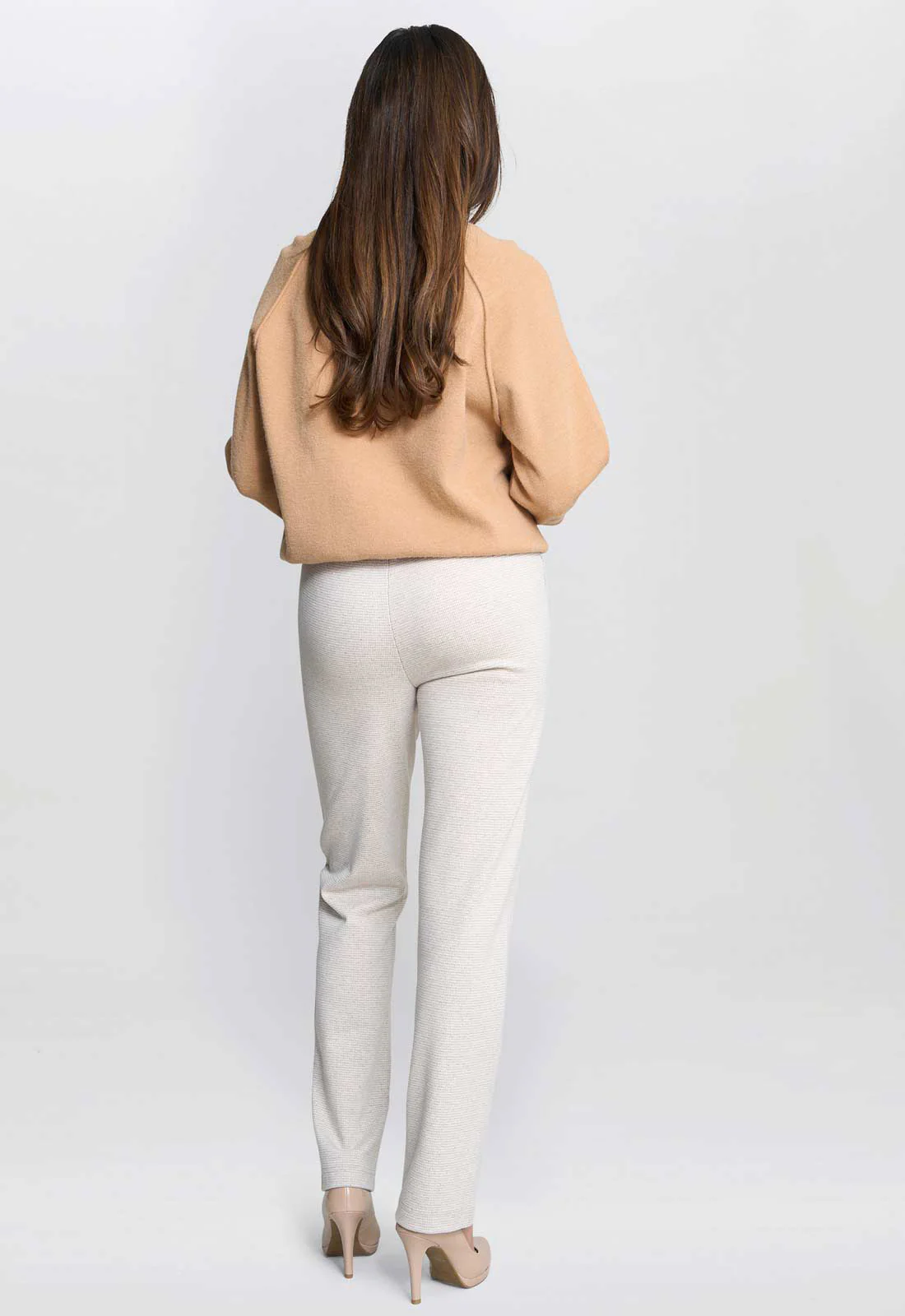 Gina Bacconi Beige Zarina Knit Jumper - Image 4