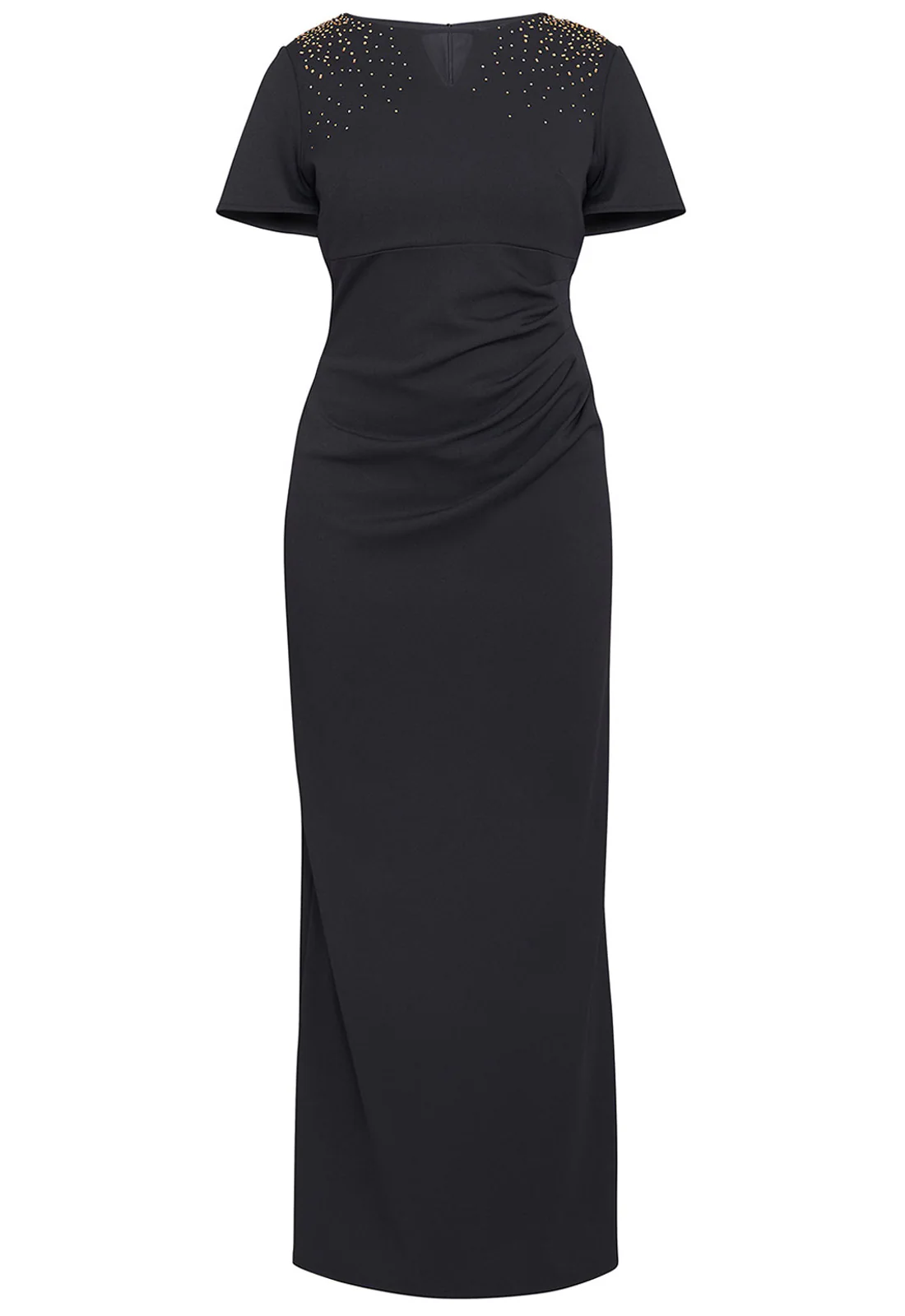 Gina Bacconi Black Betsy Maxi Dress - Image 5