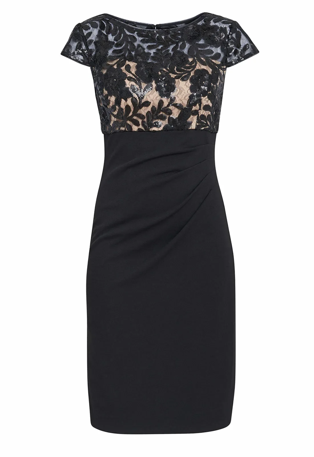 Gina Bacconi Black Maddison Cocktail Dress - Image 3