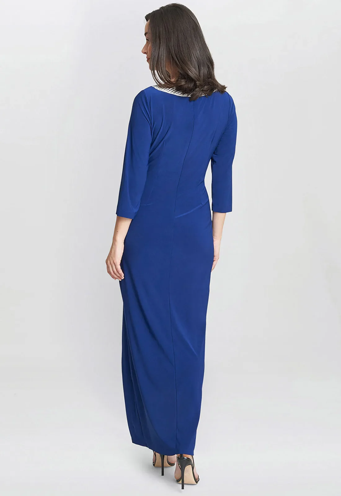 Gina Bacconi Blue Delilah Maxi Dress - Image 5