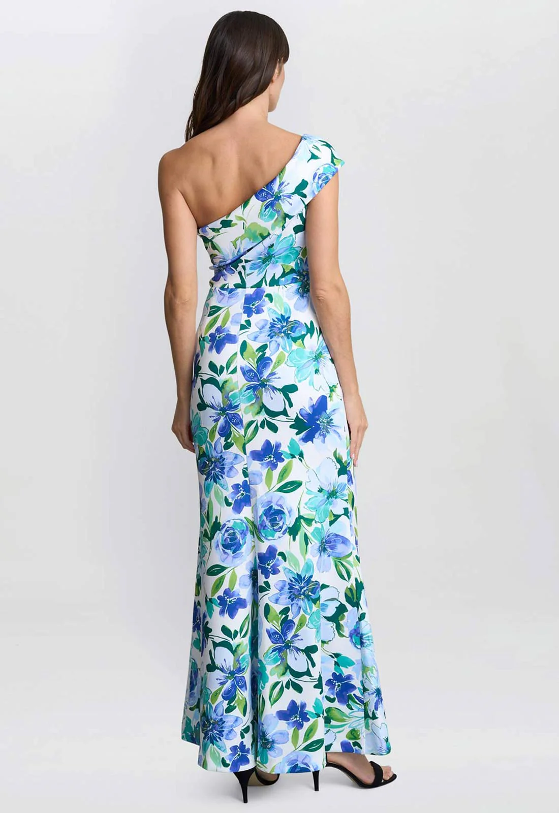 Gina Bacconi Blue Josie Printed Maxi Dress - Image 3