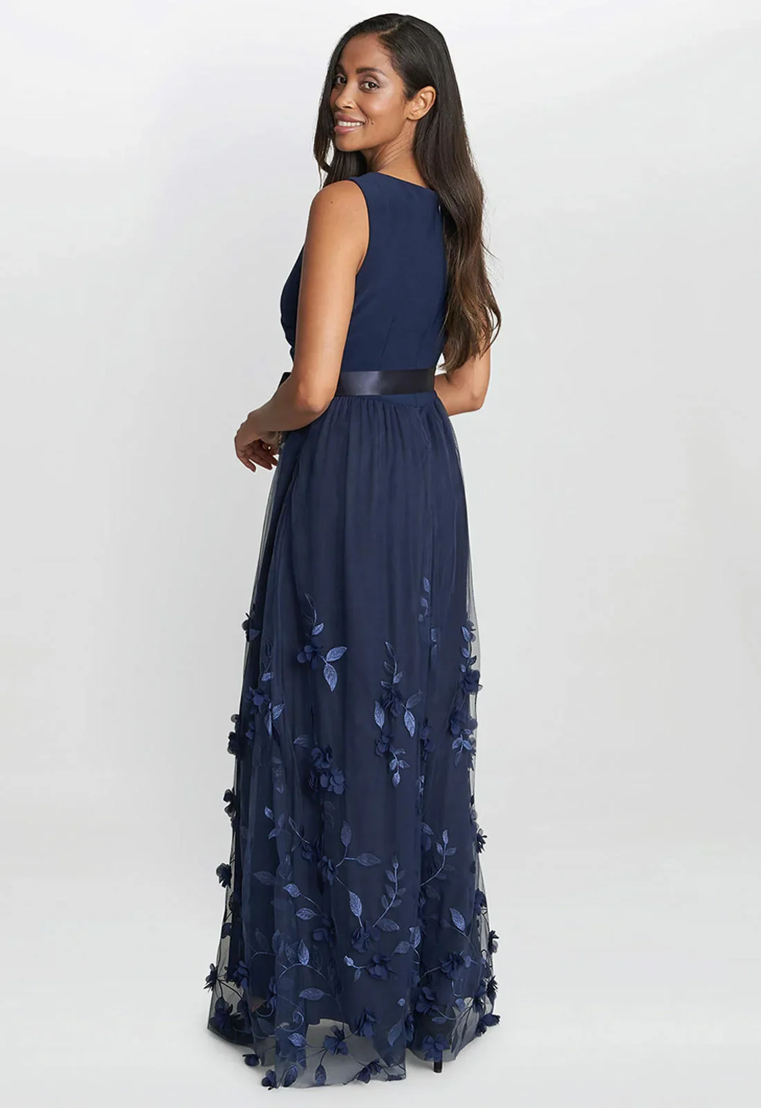 Gina Bacconi Blue Olyssia Dress - Image 2