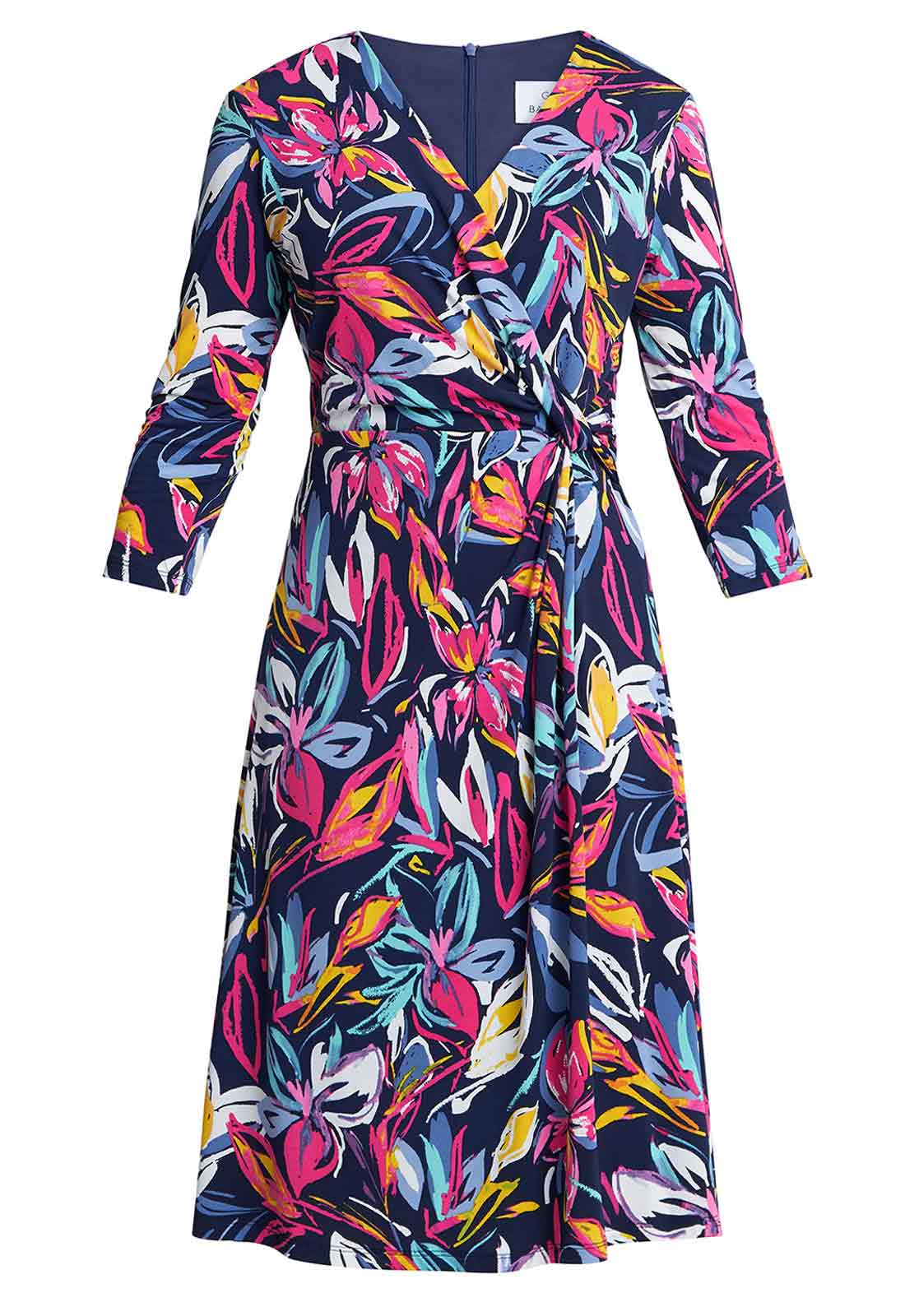Gina Bacconi Carmel Jersey Wrap Dress - Image 5