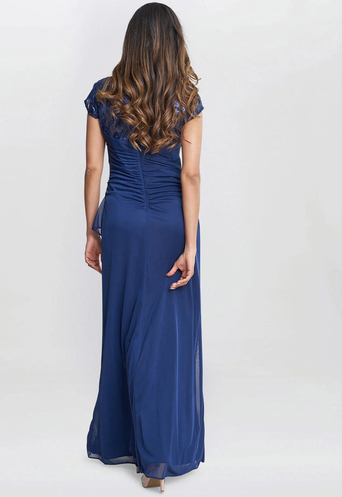 Gina Bacconi Blue Cecilia Maxi Dress - Image 2