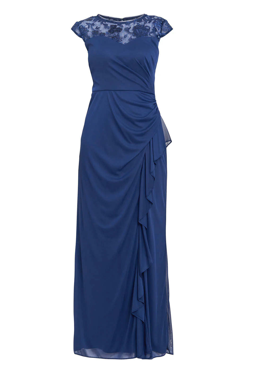 Gina Bacconi Blue Cecilia Maxi Dress - Image 4