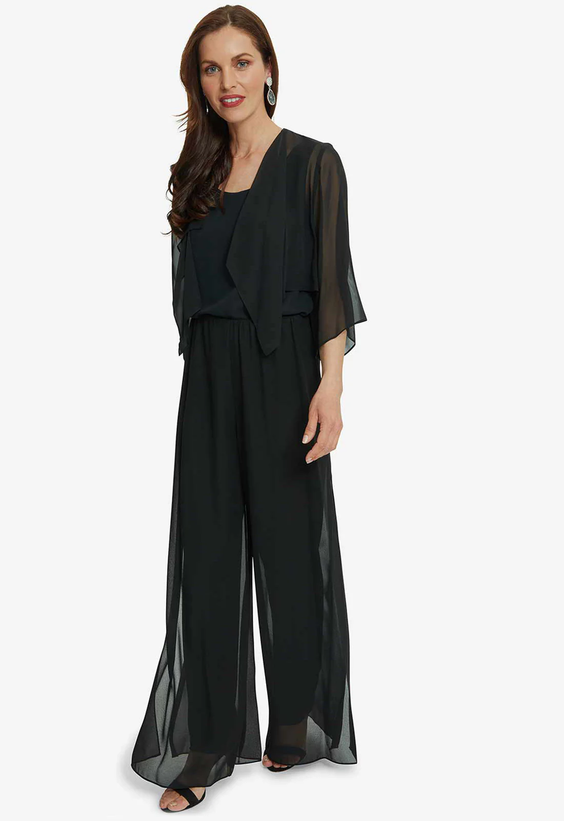 Gina Bacconi Chiffon Trouser - Image 2