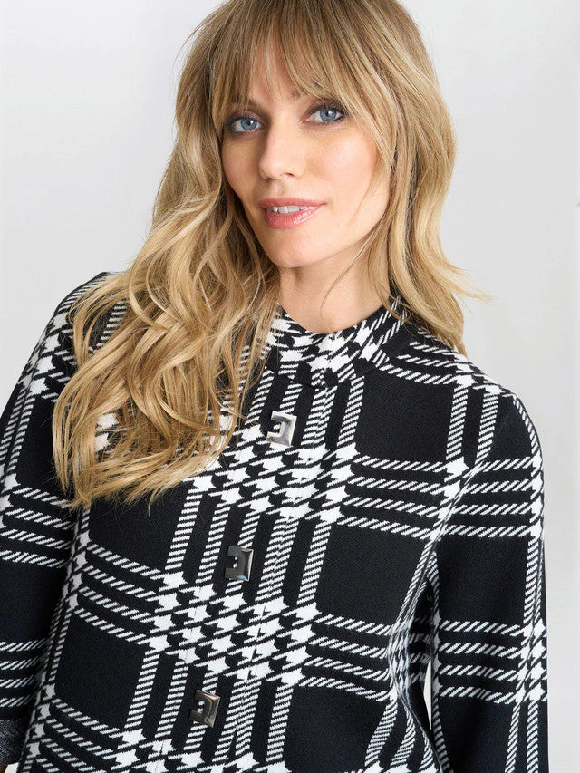 Gina Bacconi Grey Shae Knitted Jacket - Image 3