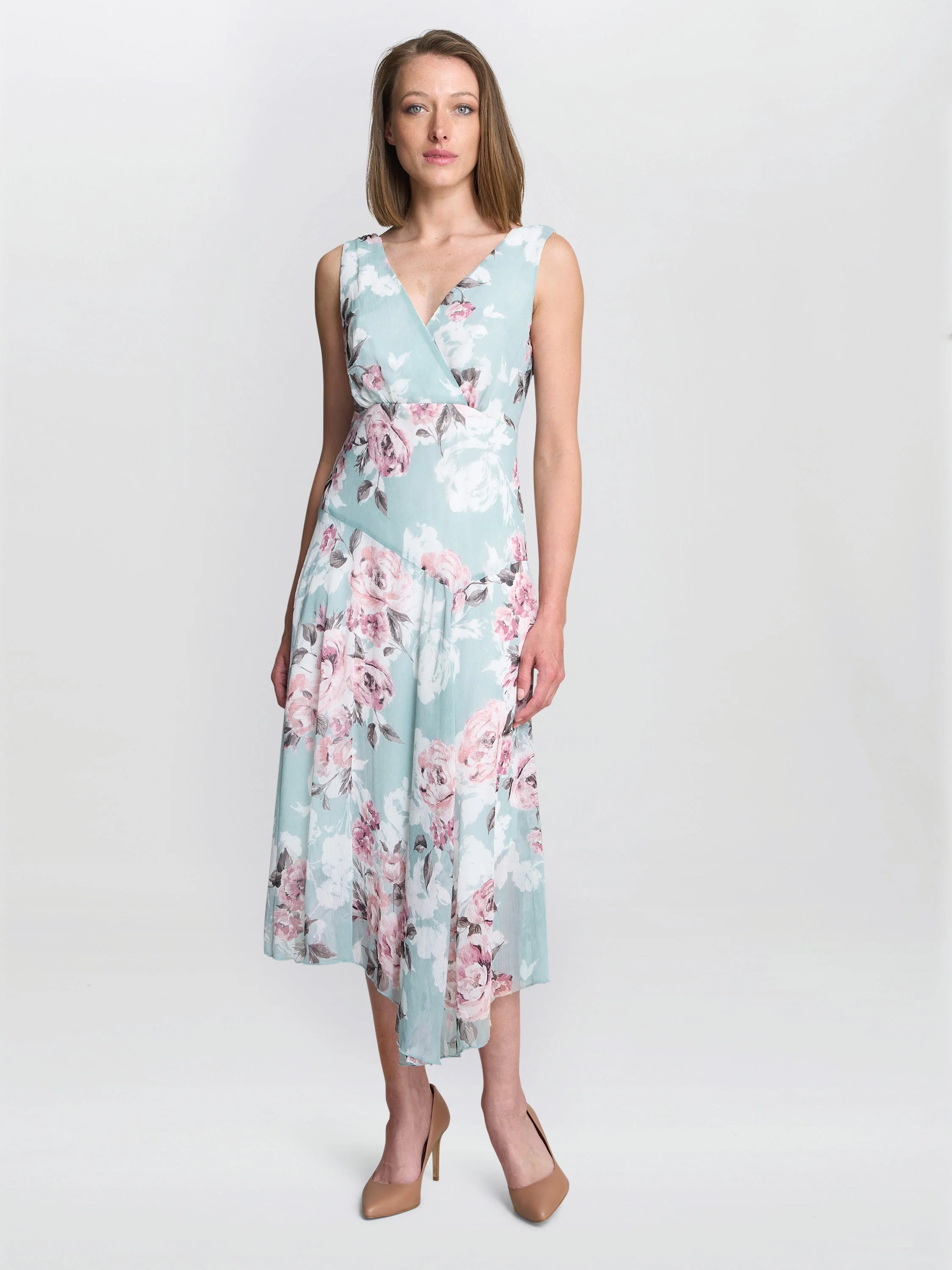 Gina Bacconi India Print Dress