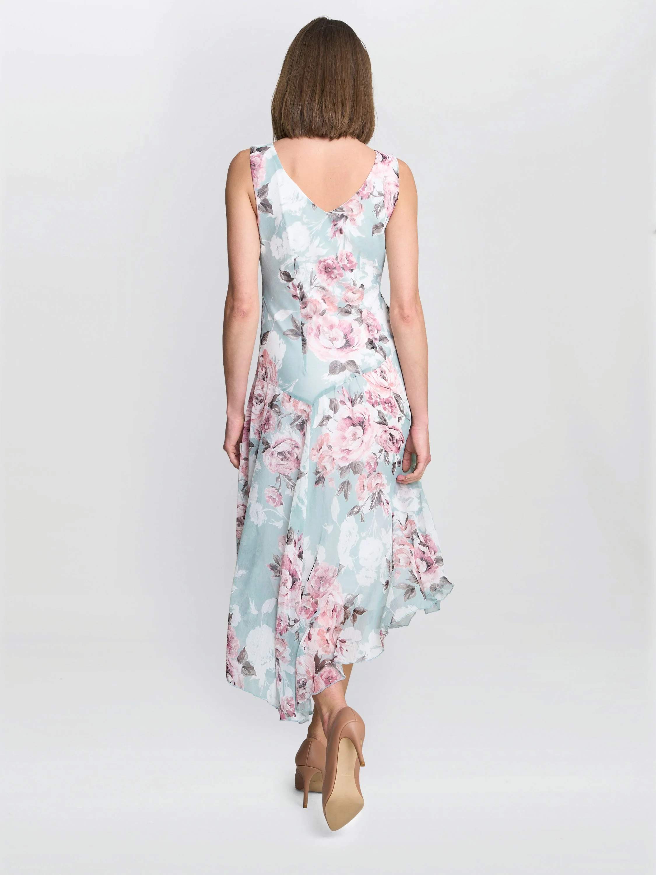 Gina Bacconi India Print Dress - Image 2