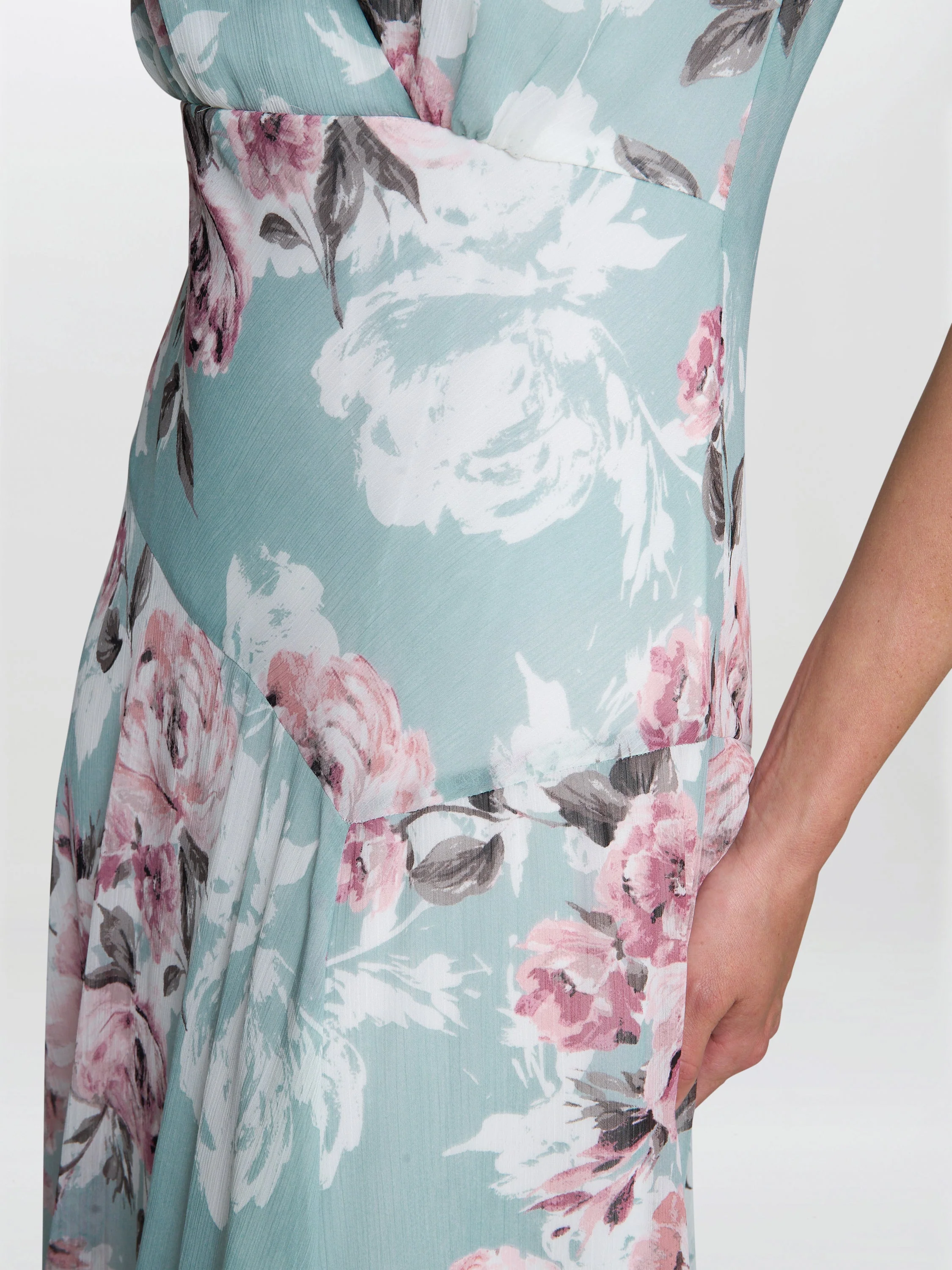 Gina Bacconi India Print Dress - Image 5