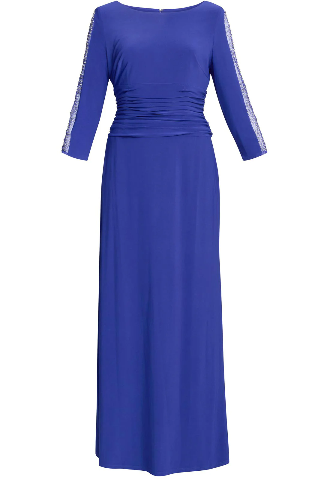 Gina Bacconi Iris Hollie Embellished Sleeve Maxi Dress - Image 5