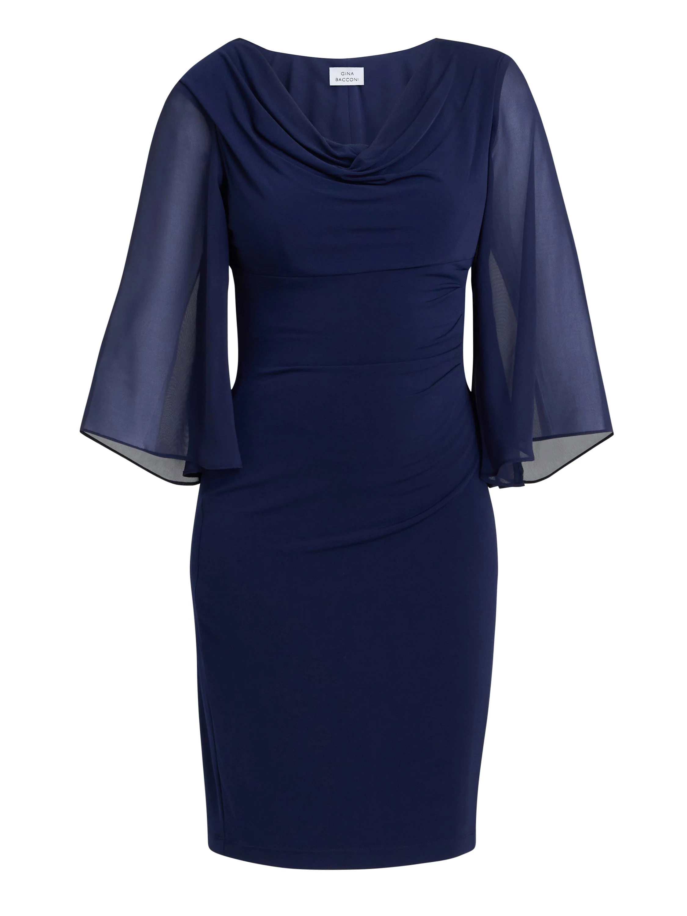 Gina Bacconi Jagger Cowl Neck Dress - Image 6