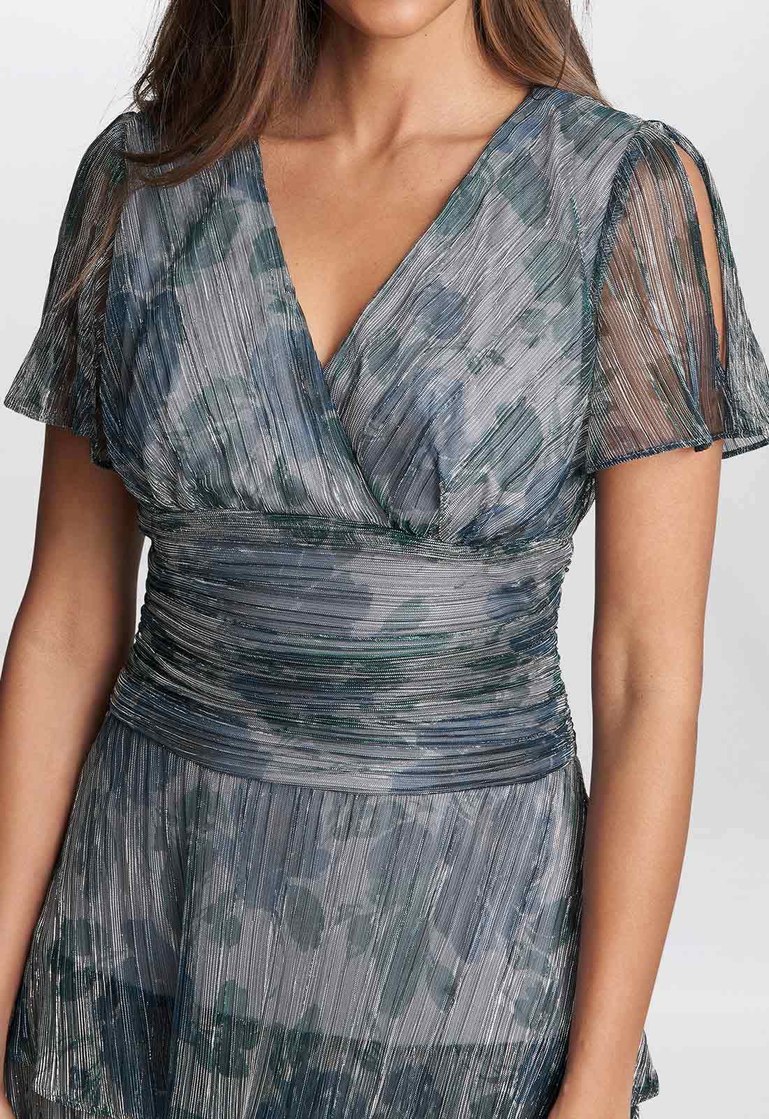 Gina Bacconi June Print Dress - Image 2