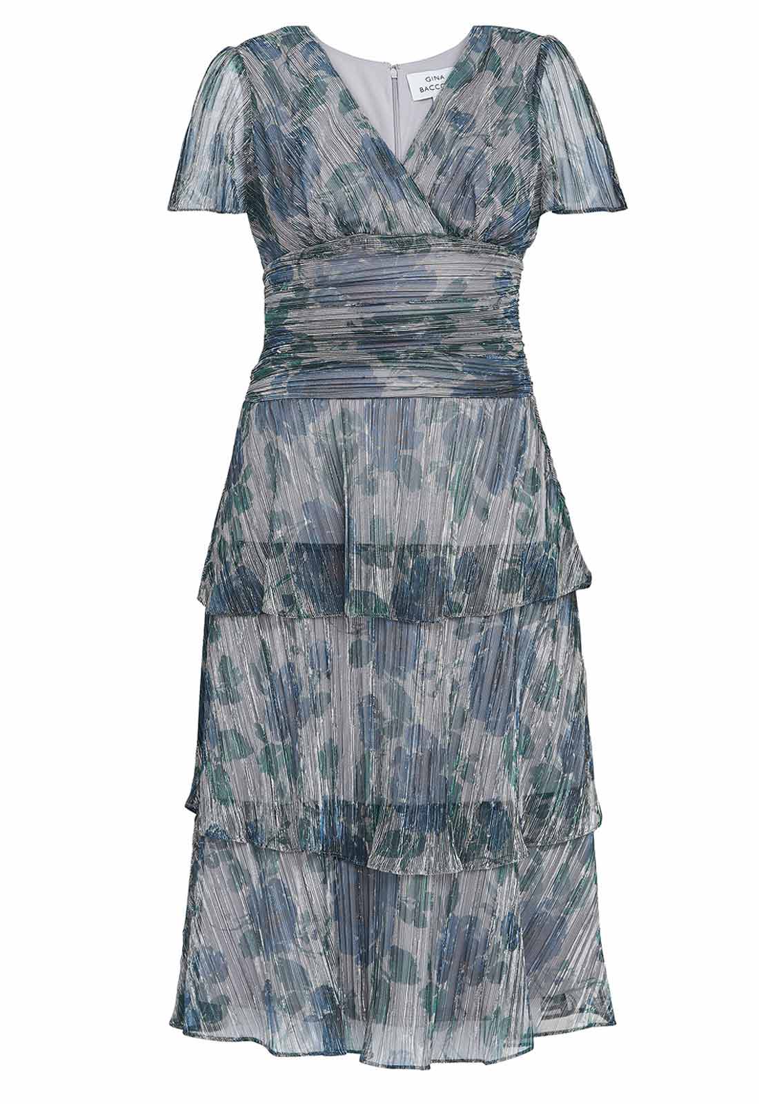 Gina Bacconi June Print Dress - Image 3