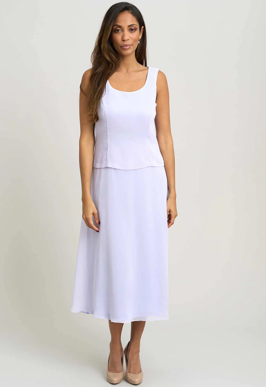 Gina Bacconi LILAC Page Fancy Jacket & Chiffon Dress - Image 3