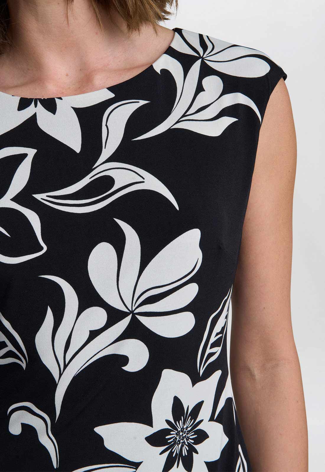 Gina Bacconi Marjorie Floral Shift Dress - Image 5