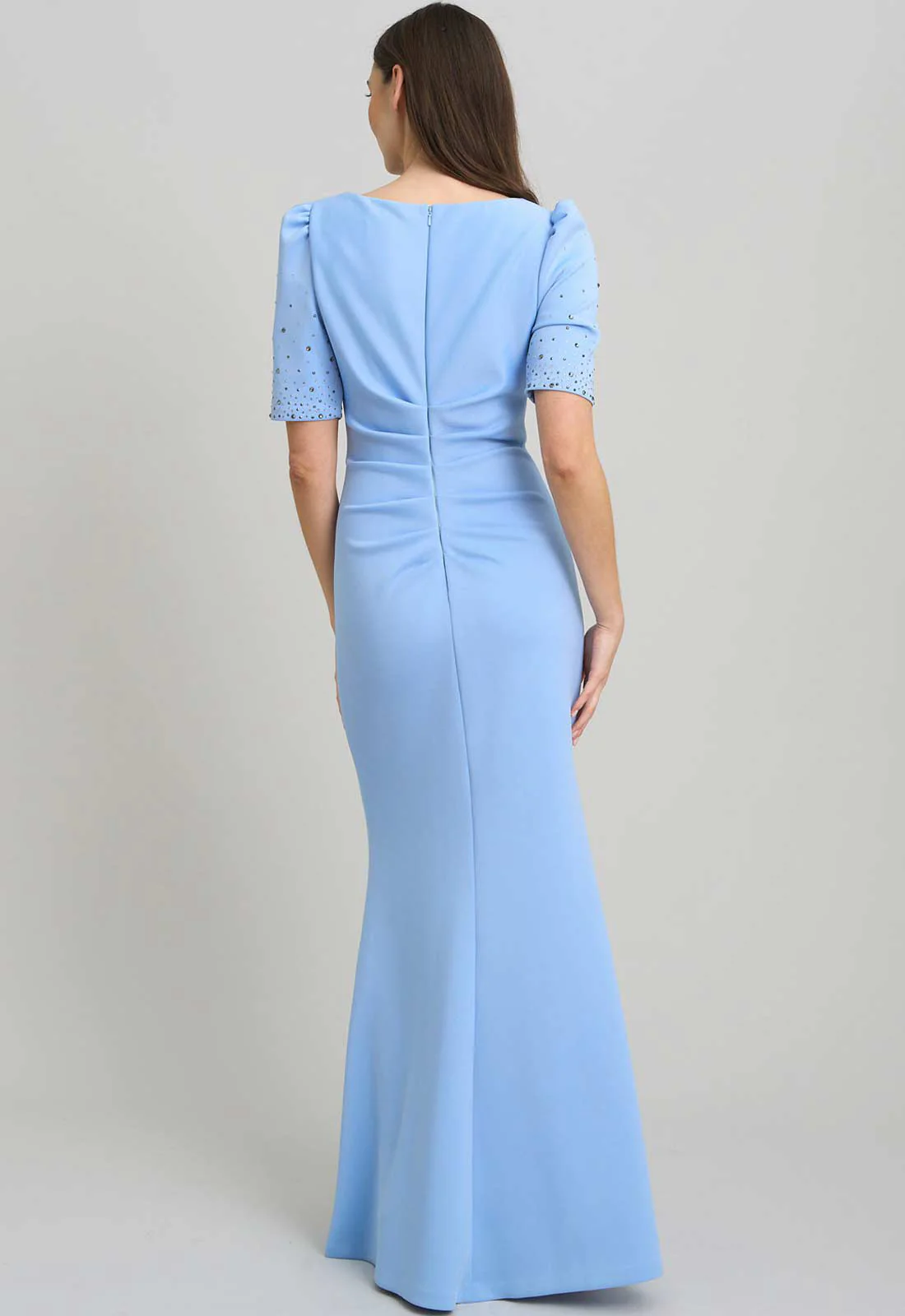 Gina Bacconi PERRI Jadie Maxi Dress With Beaded Sleeves - Image 4