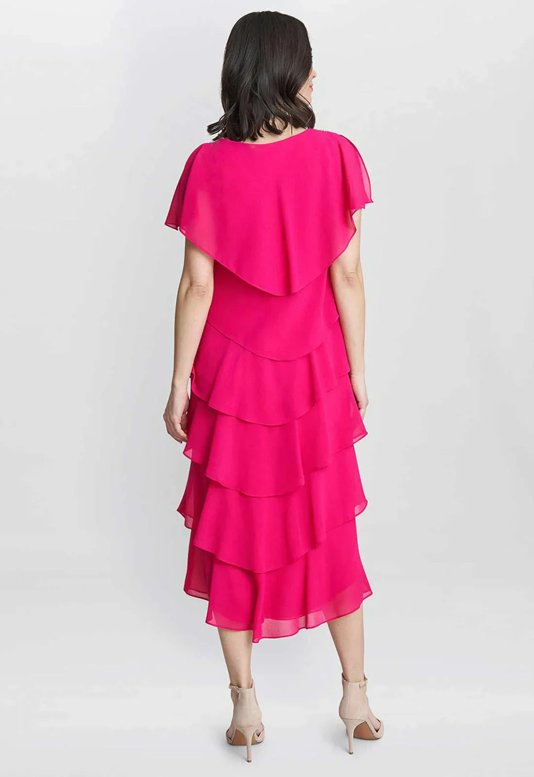 Gina Bacconi Pink Tessa Dress - Image 3