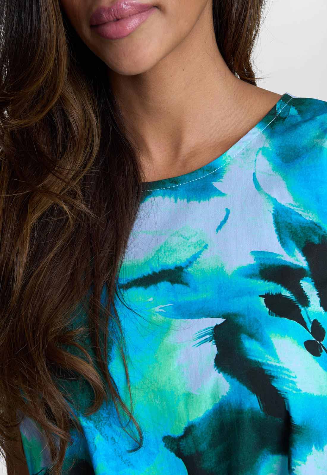 Gina Bacconi Blue Rory Shift Dress - Image 5