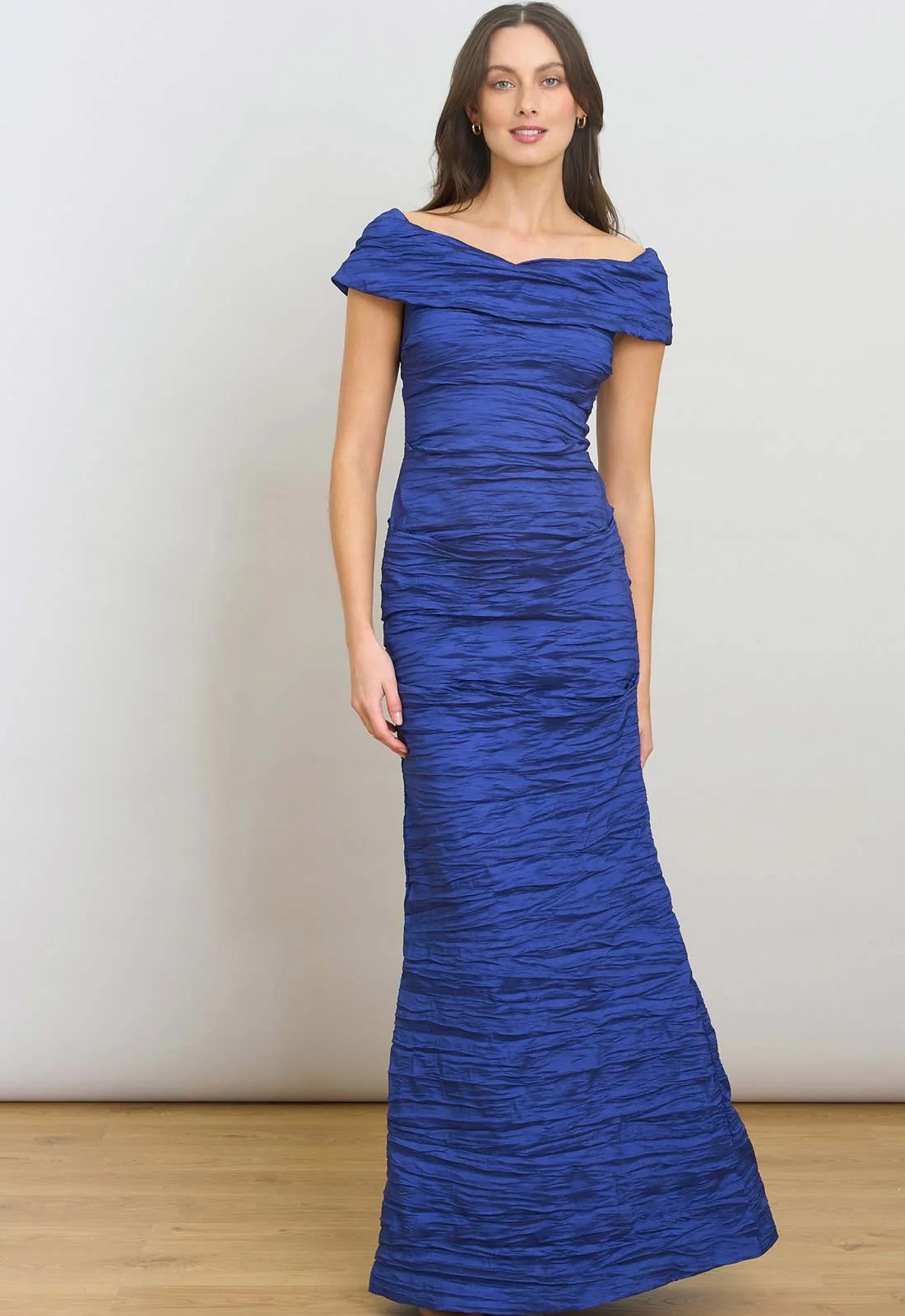 Gina Bacconi Royal Sidney Off-Shoulder Maxi Dress - Image 6