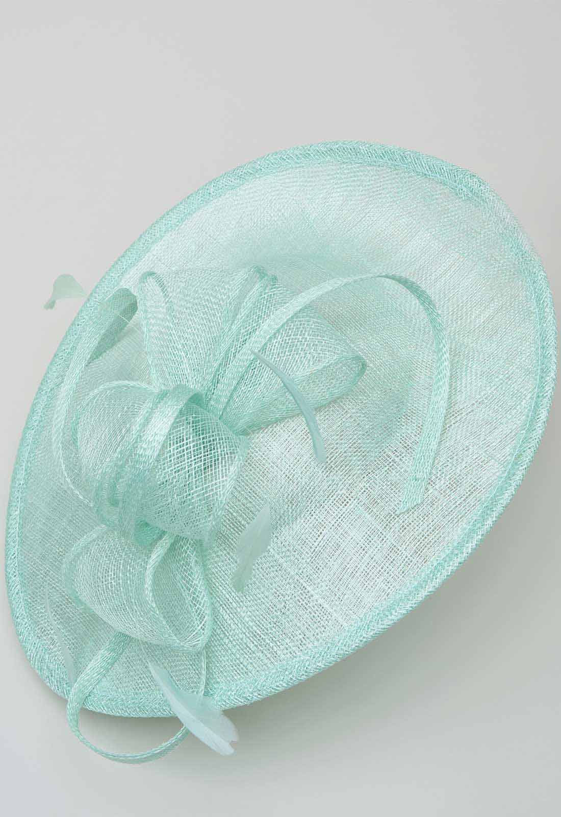 Gina Bacconi Sage Small Oval Fascinator - Image 2