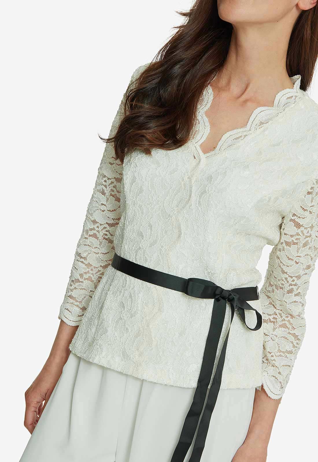 Gina Bacconi Tilly Lace Top - Image 5